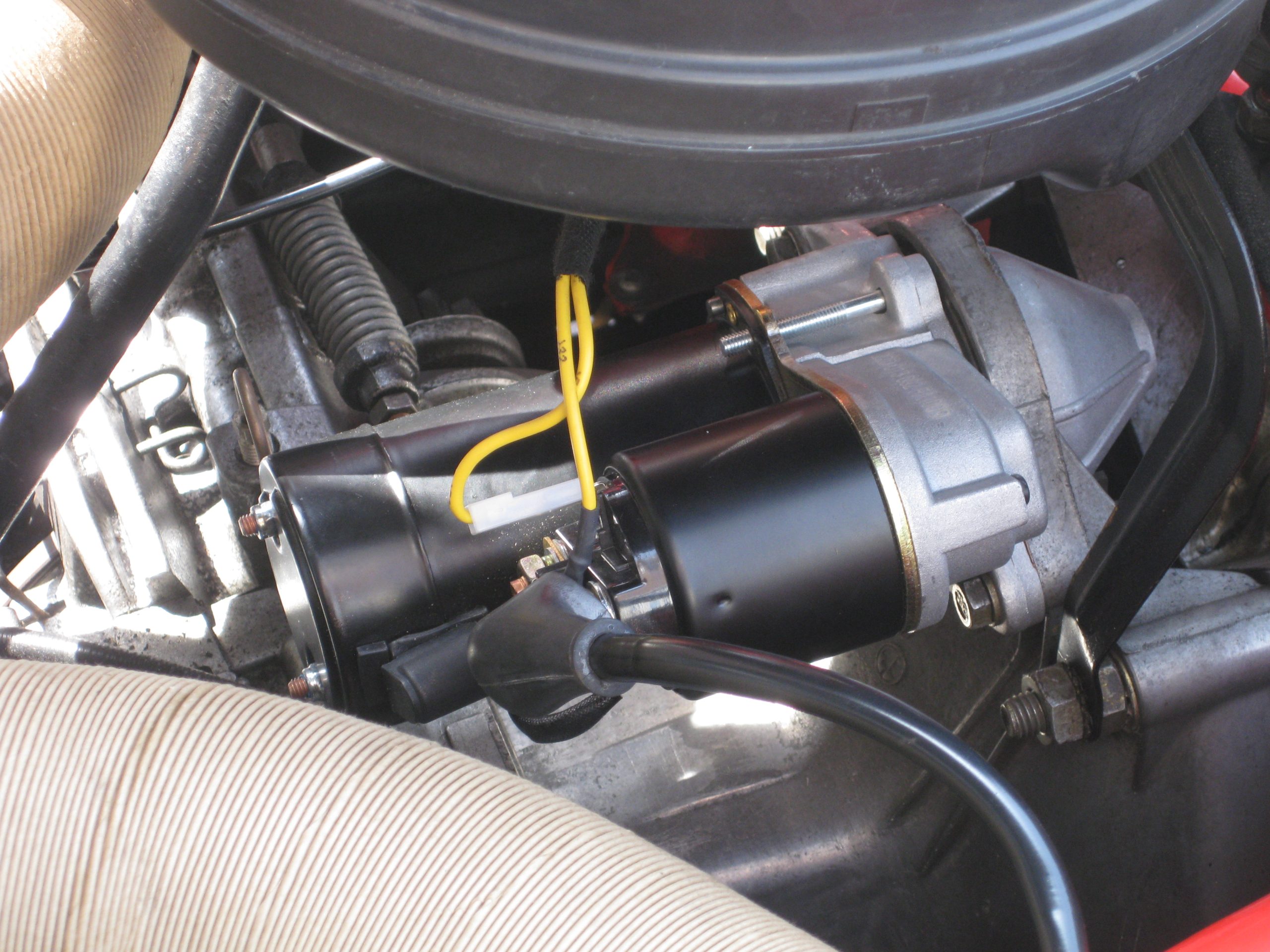Startmotor defect en vervangen