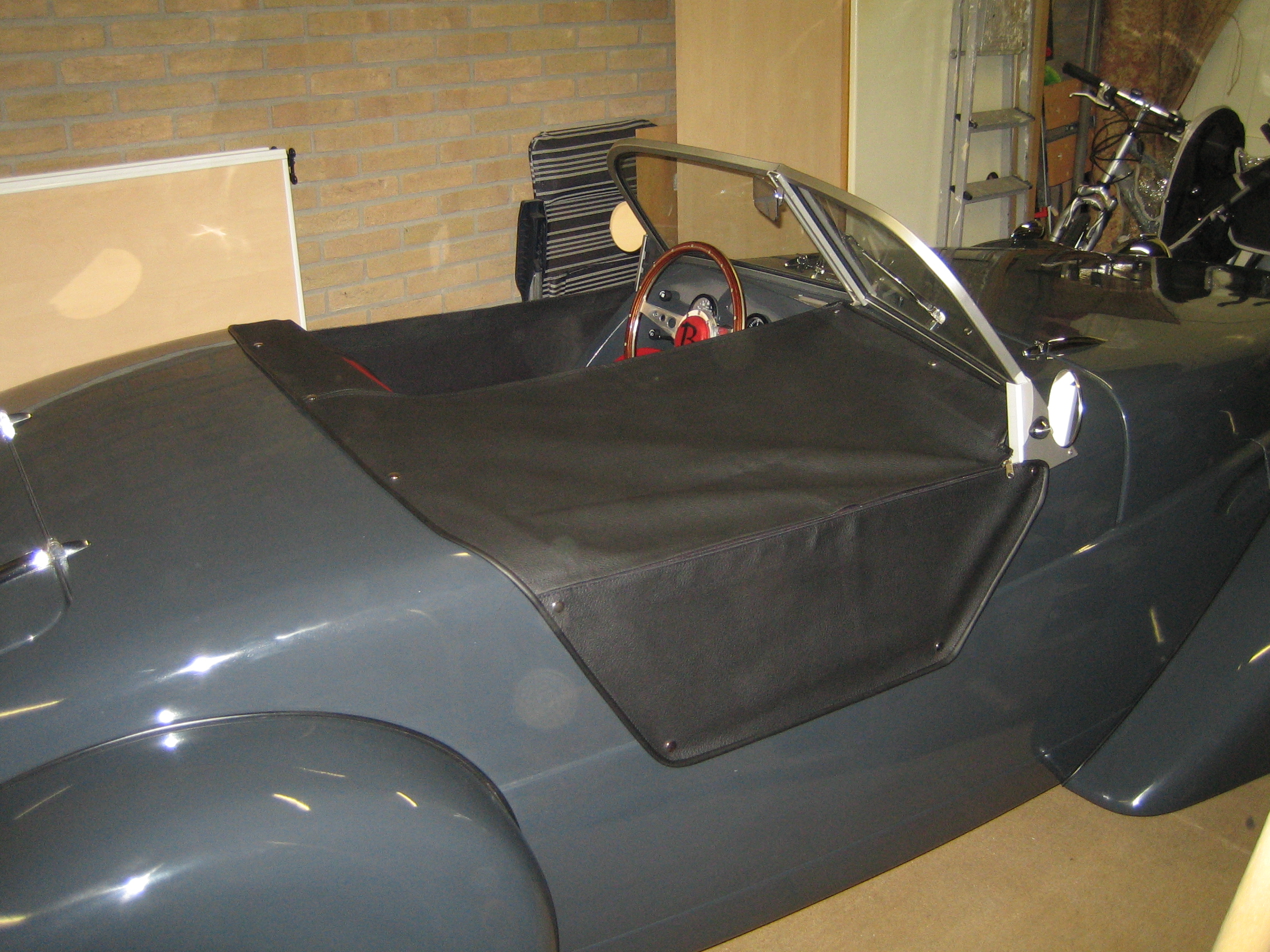 Tonneau cover gemonteerd