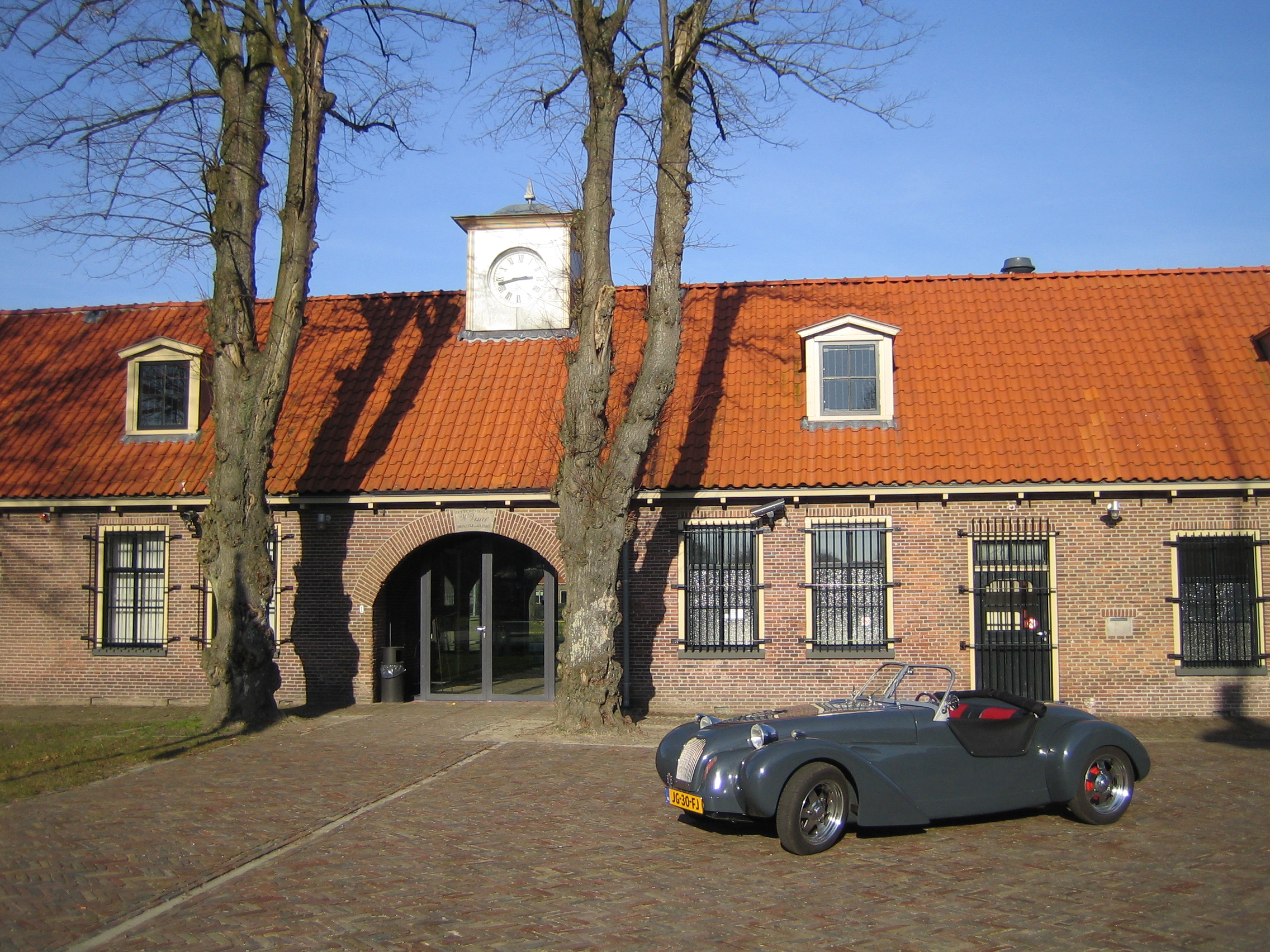 Rit in de kou langs Veenhuizen