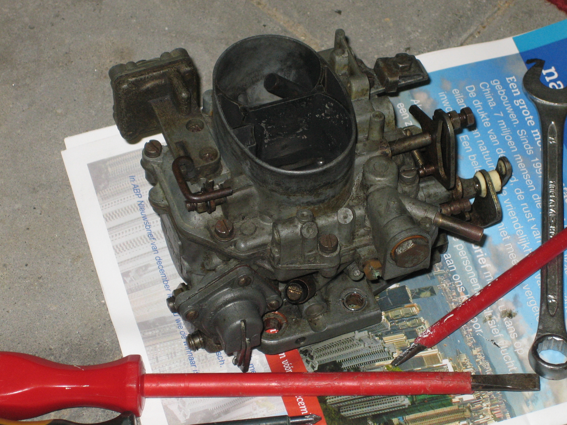Carburateur schoonmaken